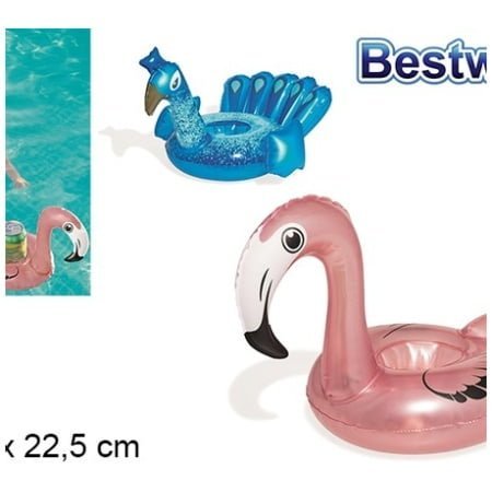 Bestway 34104 İçecek Taşıyıcı Flamingo