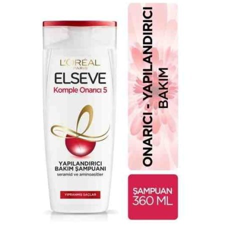 Elseve Onarıcı şampuan 360 Ml K05