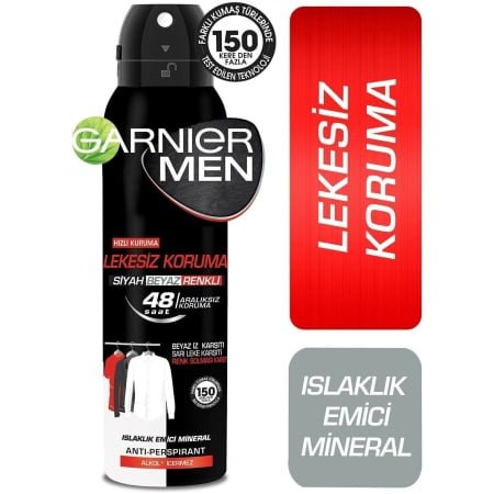 Garnıer Deo Erkek Lekesiz Koruma