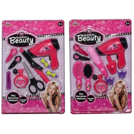 Makyaj Kuaför Seti Beauty Kartela