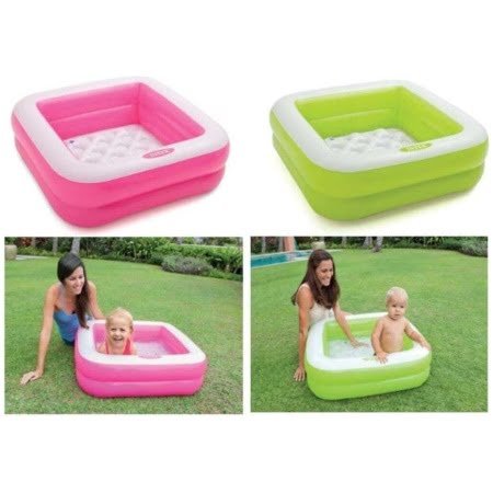 Intex 57100 Mi̇ni̇ Kare Havuz şi̇şme Taban 86x86x25 Cm