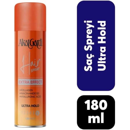 Akat Saç Spreyi̇ Turuncu 180 Ml