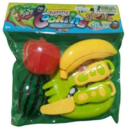 Asya Oyuncak - Pvc Kesme Sebze Meyve #5023