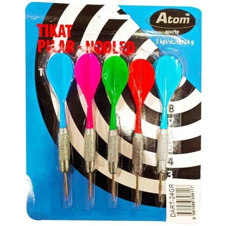 Atom Dart-24 Dart Oku 5'li̇ Paket 25 Gr
