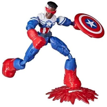 Avengers Bend&flex Fi̇gür E7377 F0971 Captain America