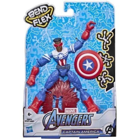 Avengers Bend&flex Fi̇gür E7377 F0971 Captain America