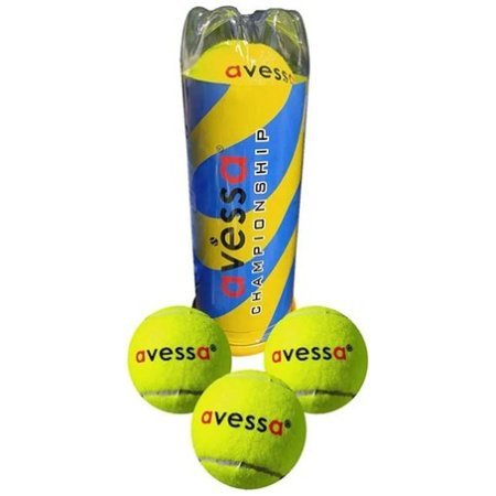 Avessa Tt-500 Tenis Topu Antreman Tüp Ambalaj 3'lü