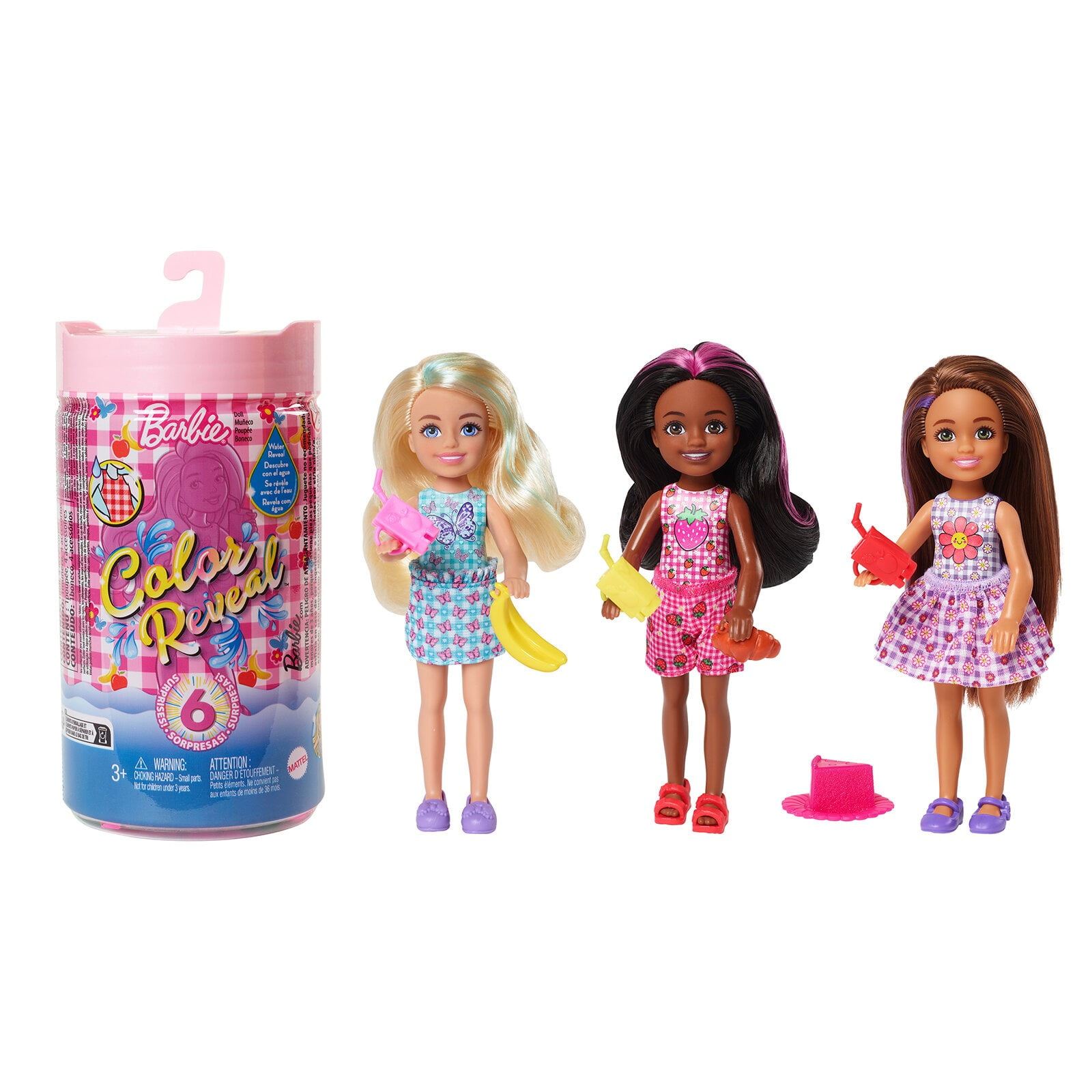 Barbie Chelsea Sürpriz Color Reveal Piknik Serisi Hlf84