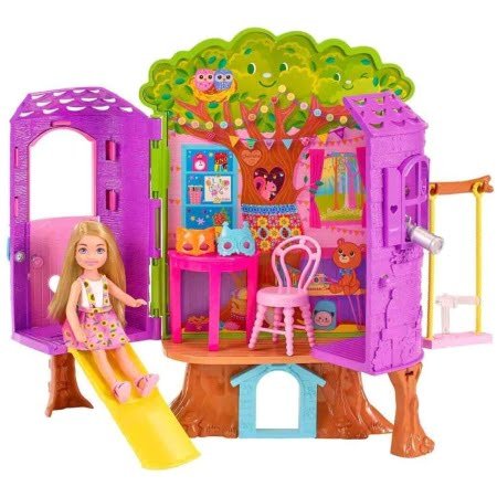Barbie Chelsea'nin Ağaç Evi Hpl70