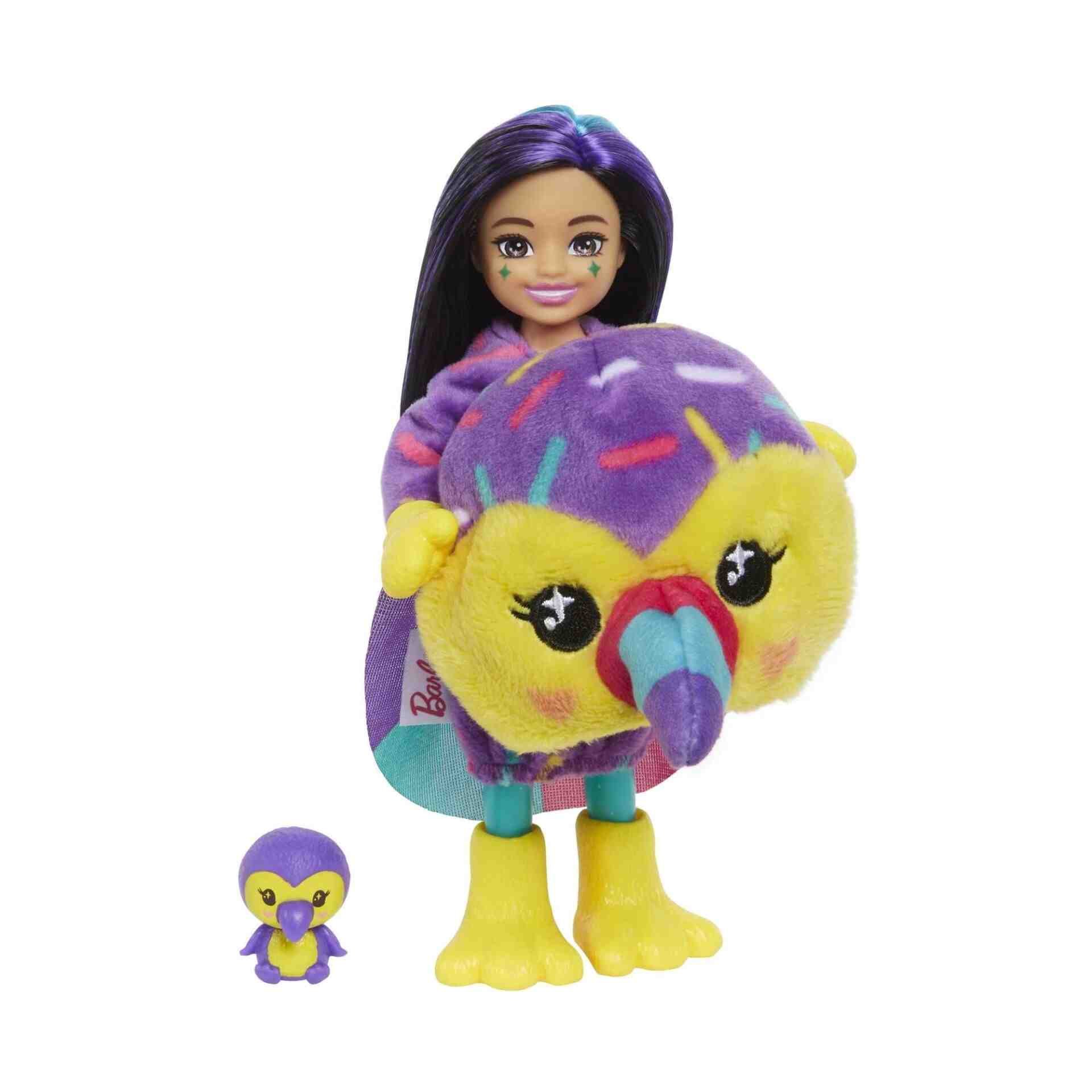 Barbie Cutie Reveal Bebekler Chelsea Tropikal Orman Serisi Hkr12-hkr16 Tukan - Görsel 2