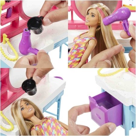 Barbie Muhteşem Kuaför Oyun Seti Hkv00