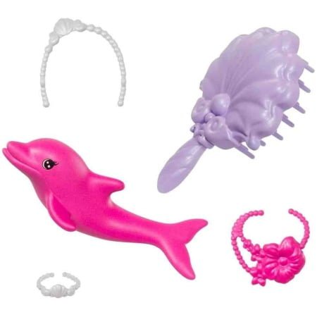 Barbie Renk Değiştiren Deniz Kızı ve Aksesuarları HRP97
