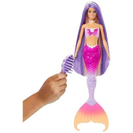 Barbie Renk Değiştiren Deniz Kızı ve Aksesuarları HRP97