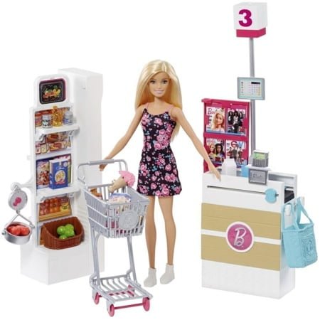 Barbie Süpermarkette