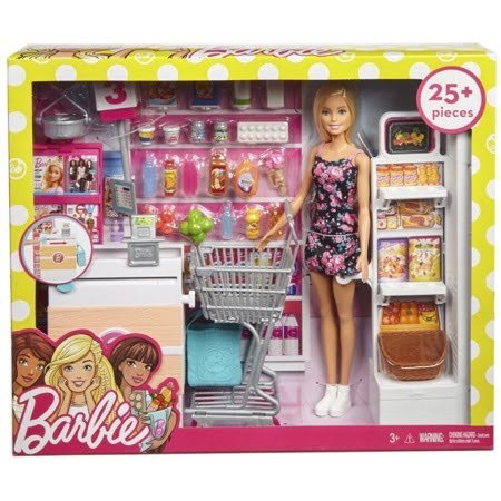 Barbie Süpermarkette