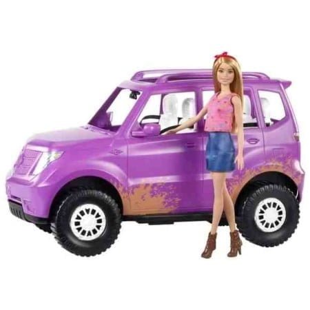 Barbi̇e Sweet Orchard Farm Mor Suv Araba Ght18