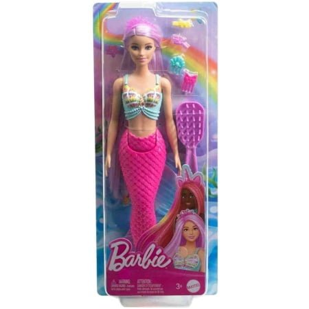 Barbie Renk Değiştiren Deniz Kızı ve Aksesuarları HRP97