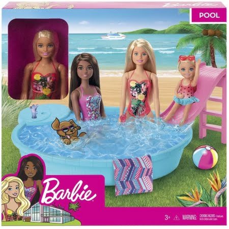 Barbie Ve Eğlenceli Havuzu