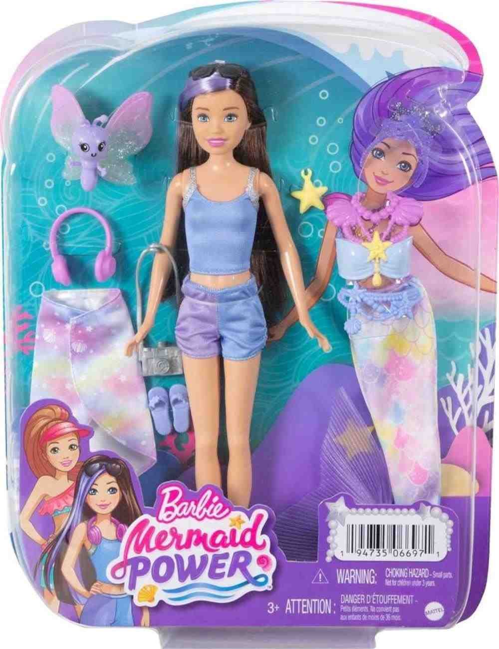 Barbie'nin Kız Kardeşleri Deniz Kızı Oluyor Oyun Setleri Hhg54-hhg55