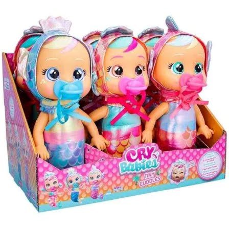 Cry Babies Ağlayan Deniz Kızı Bebek CYB51000-908437 Delphine