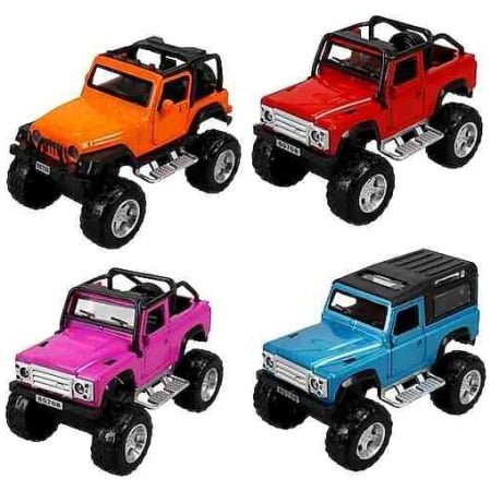 Die Cast Safari̇ Jeep Sesli̇ Işikli  Fy80708bg-12d