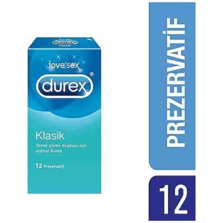 DUREX KLASİK 12 Lİ PREZERVATİF