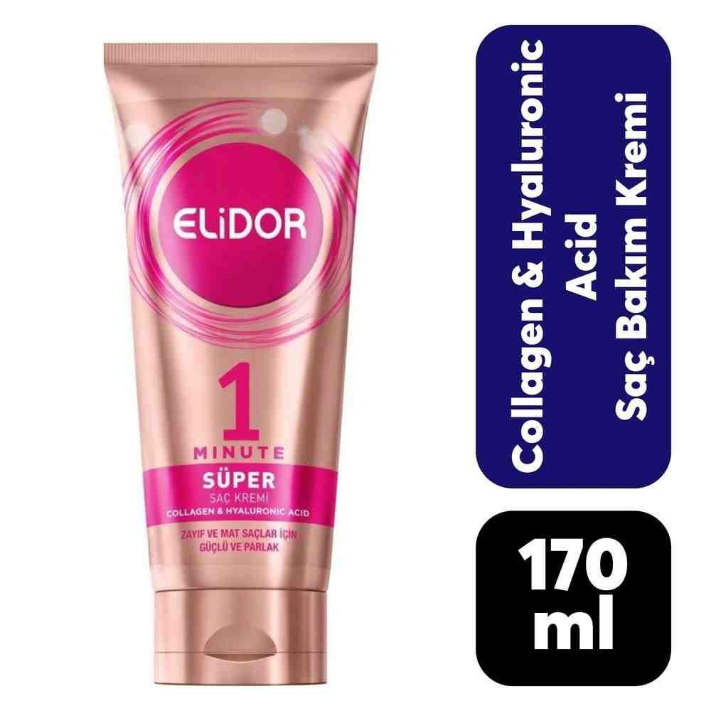 Elidor Saç Kremi 1 Minute Zayıf Ve Mat Saçlar 170 Ml