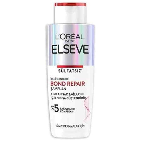 Elseve Bond Repair Tüm Yıpranmalar İçin Saç Bağlarını Güçlendirici şampuan 200 Ml