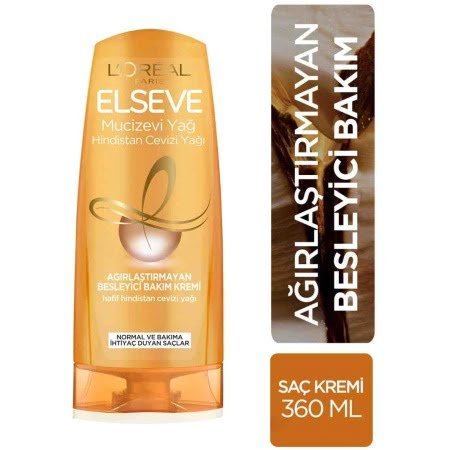 Elseve Saç Kremi Hindistan Yağı 360 Ml