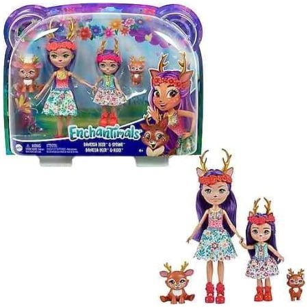 Enchantimals Kız Kardeş Bebekler Serisi Hcf79-hcf80 Danessa Deer & Sprint