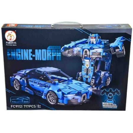 Engine-morph çek Bırak Ve Dönüşebilen Blok Set  Fc9112 717 Pcs