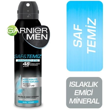Garnıer Deo Erkek Saf Ve Temiz