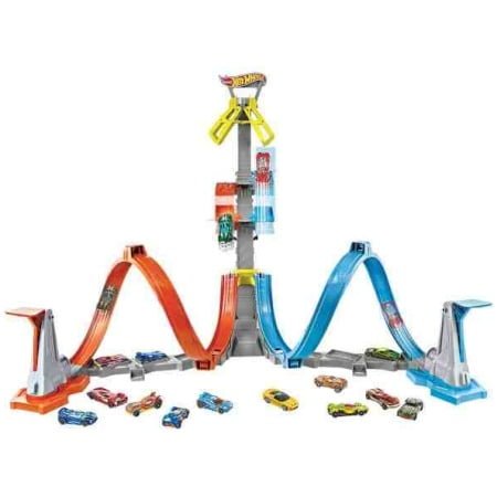 Hot Wheels Dikey Uçuş Heyecanı Yarış Seti Grw39