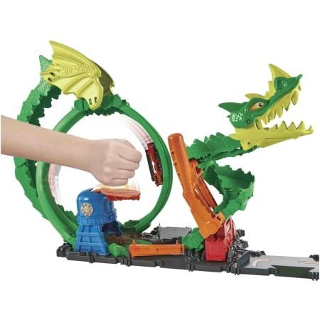 Hot Wheels  Ejderha İle Mücadele Pi̇sti̇ Hdp03