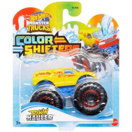 Hot Wheels Monster 1:64 Renk Değiştiren Araçlar Hgx06-hgx10 Town Hauler