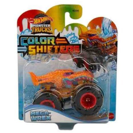 Hot Wheels Monster 1:64 Renk Değiştiren Araçlar Hgx06-hmh34 Mega Wrex