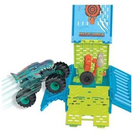 Hot Wheels Monster Trucks 1:24 Mega Wrex'in çarpışma Kafesi Hnc29