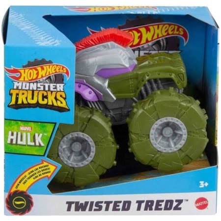 Hot Wheels Monster Trucks 1:43 çek Bırak Arabalar Gvk37-gvk42 Hulk
