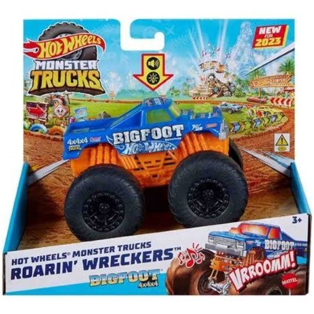 Hot Wheels Monster Trucks 1:43 Kükreyen Arabalar Hdx60-hmm53 Big Foot 4x4x4