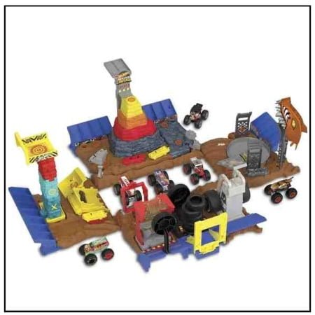 Hot Wheels Monster Trucks Muhteşem çarpışma Arenası Hnb96