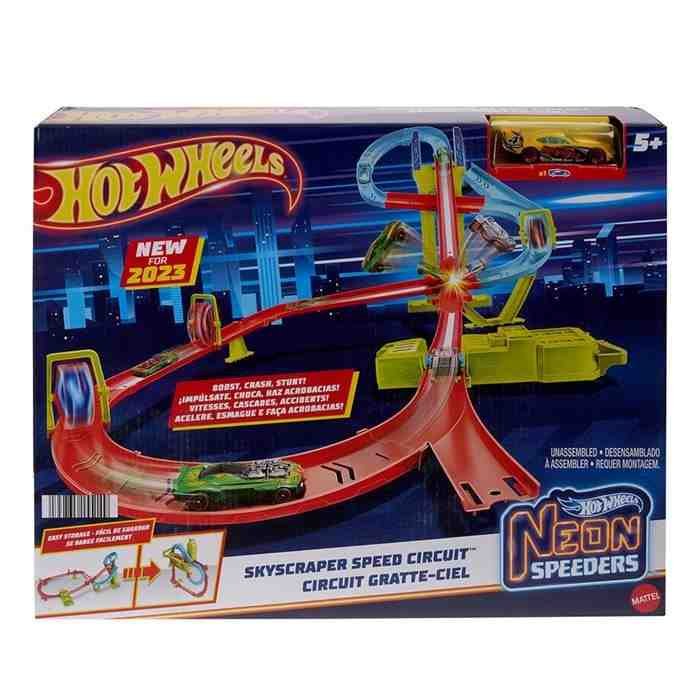 Hot Wheels Neon Yarışlar çoklu Yarış Heyecanı Hpc07