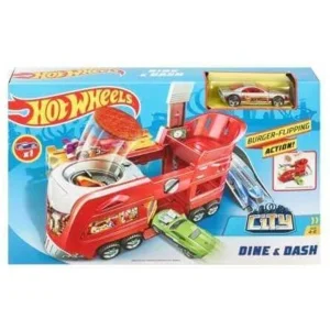 Hot Wheels şehir Başlangıç Setleri Fjn34-fjn39 Hareketli Restoran
