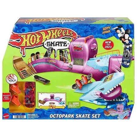 Hot Wheels Skate Ahtapot Kaykay Parkı Oyun Seti Hmk01