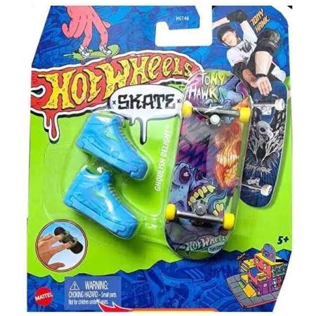 Hot Wheels Skate Parmak Kaykay Ve Ayakkabı Paketleri Hgt46 - Ghoulish Delight