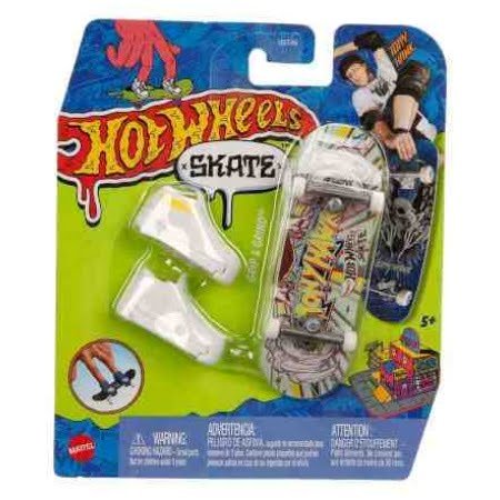 Hot Wheels Skate Parmak Kaykay Ve Ayakkabı Paketleri Hgt46 - Grup & Grind
