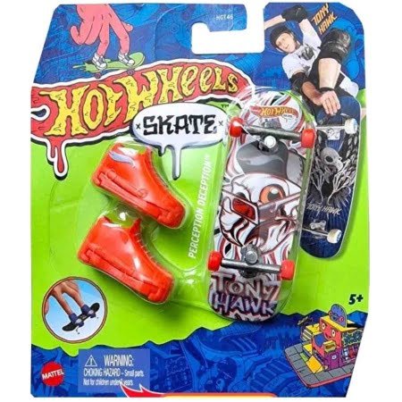 Hot Wheels Skate Parmak Kaykay Ve Ayakkabı Paketleri Hgt46 - Perception Deception