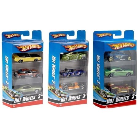 Hot Wheels üçlü Araba Seti K5904 (asorti)