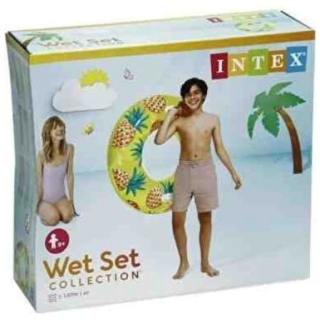 Intex 56261 Tropi̇kal Meyve Desenli̇ Tutunmali Si̇mi̇t 107 Cm 12