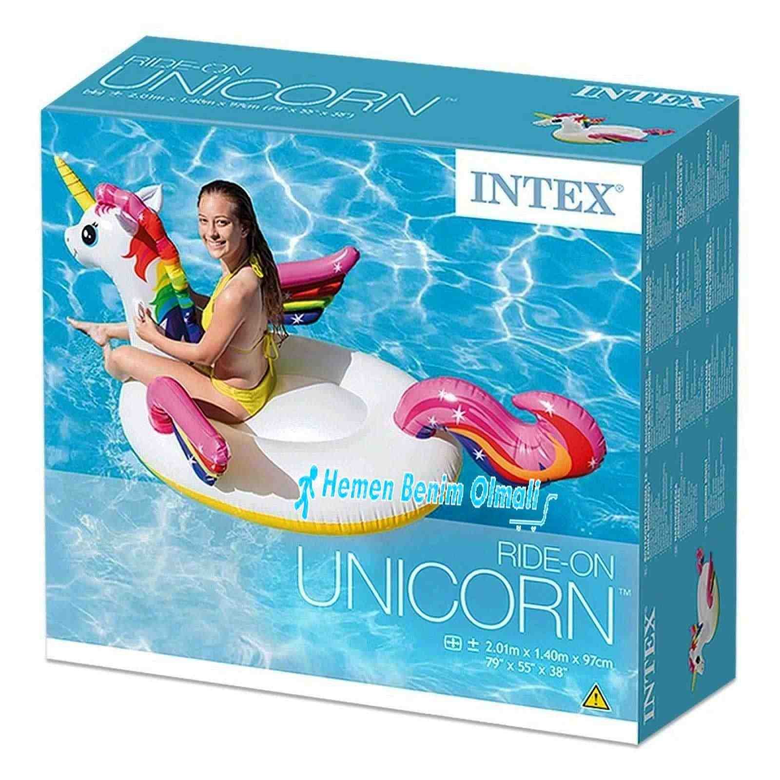 Intex 57561 Büyülü Unicorn Bi̇ni̇ci̇ 198 Cm 4