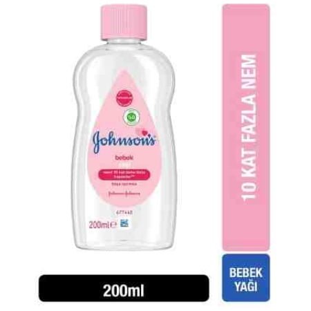 Johnsons Baby Oil Nemlendirici Pembe 200 Ml